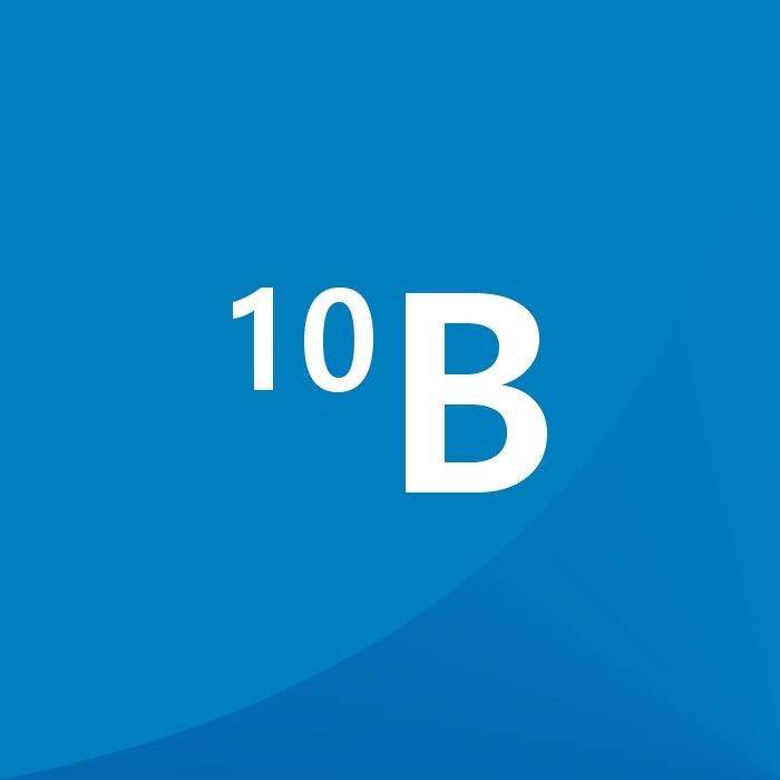 <sup>10</sup>B in the form of Enriched Boron Carbide Powder
